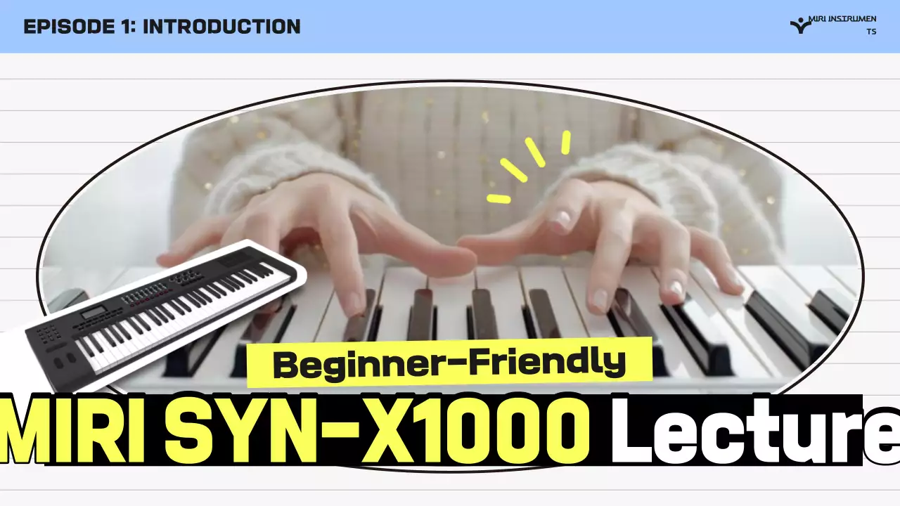 Sky Blue Simple Music Lecture