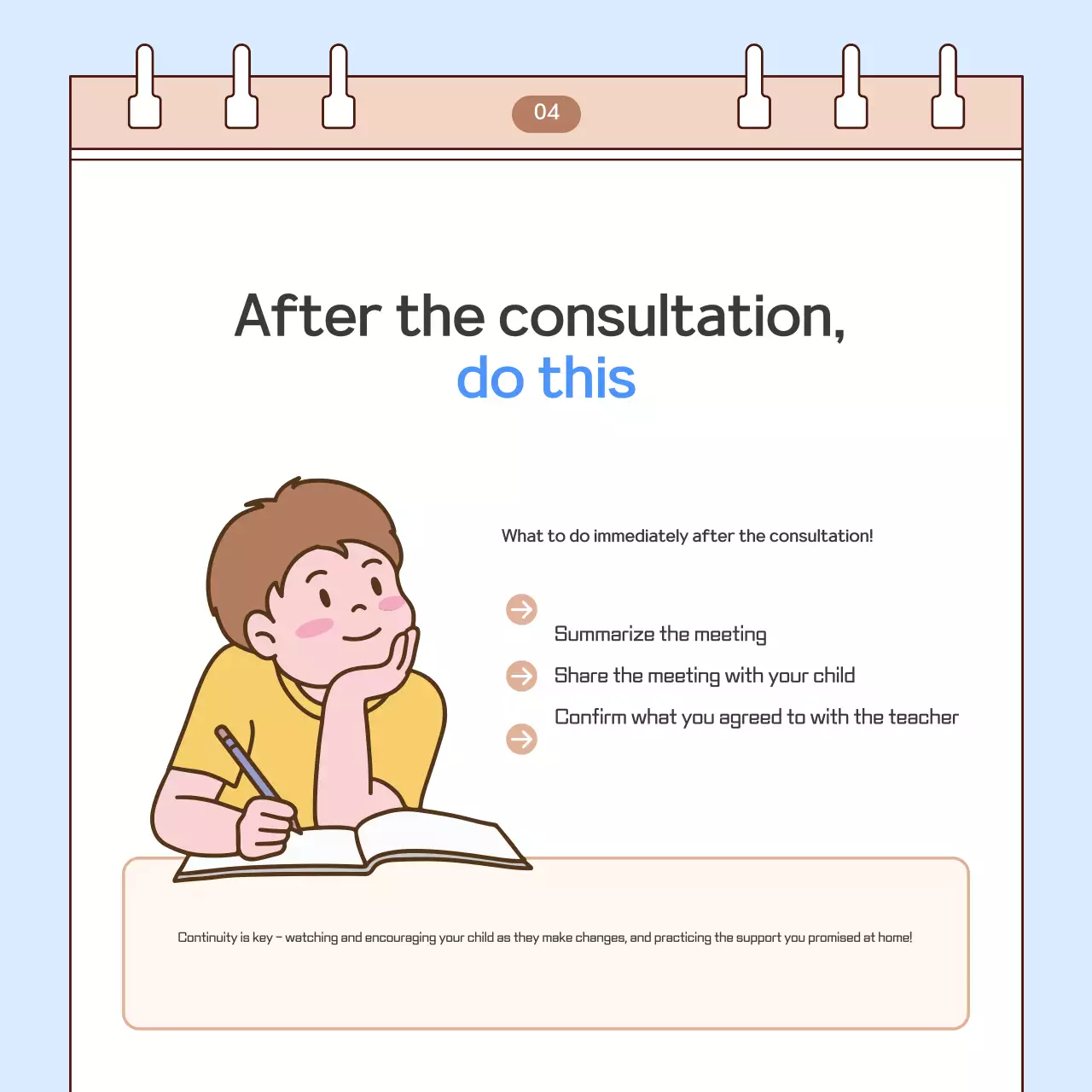 Sky Blue Baby Parent Counseling Guide