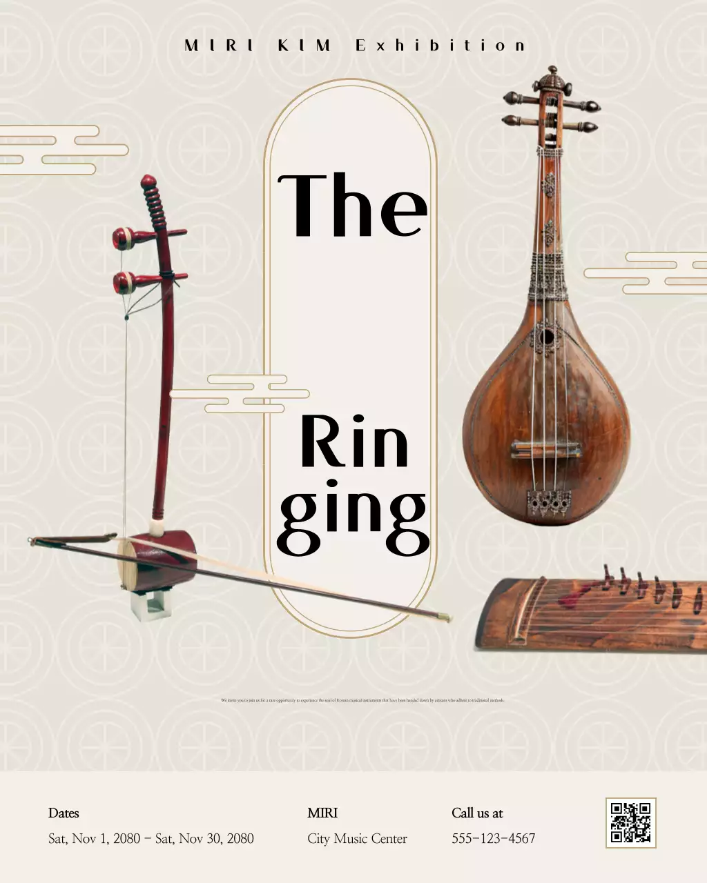 Triển lãm âm nhạc truyền thống Beige