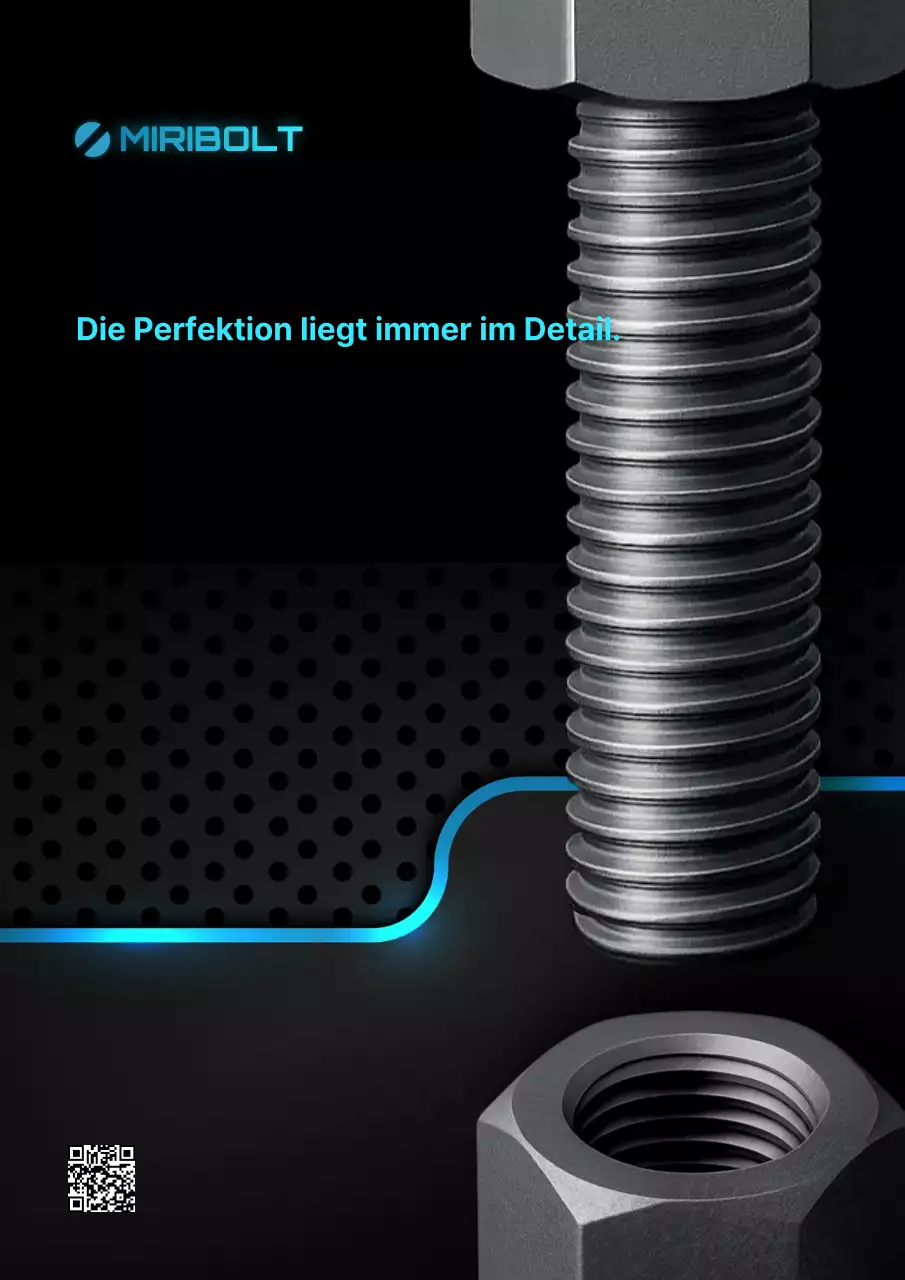 Schwarze moderne Industriewerbung