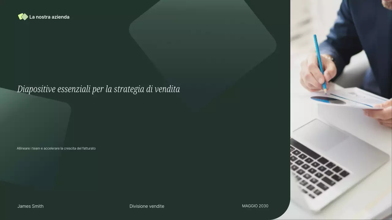 Presentazione di vendita professionale ecologica