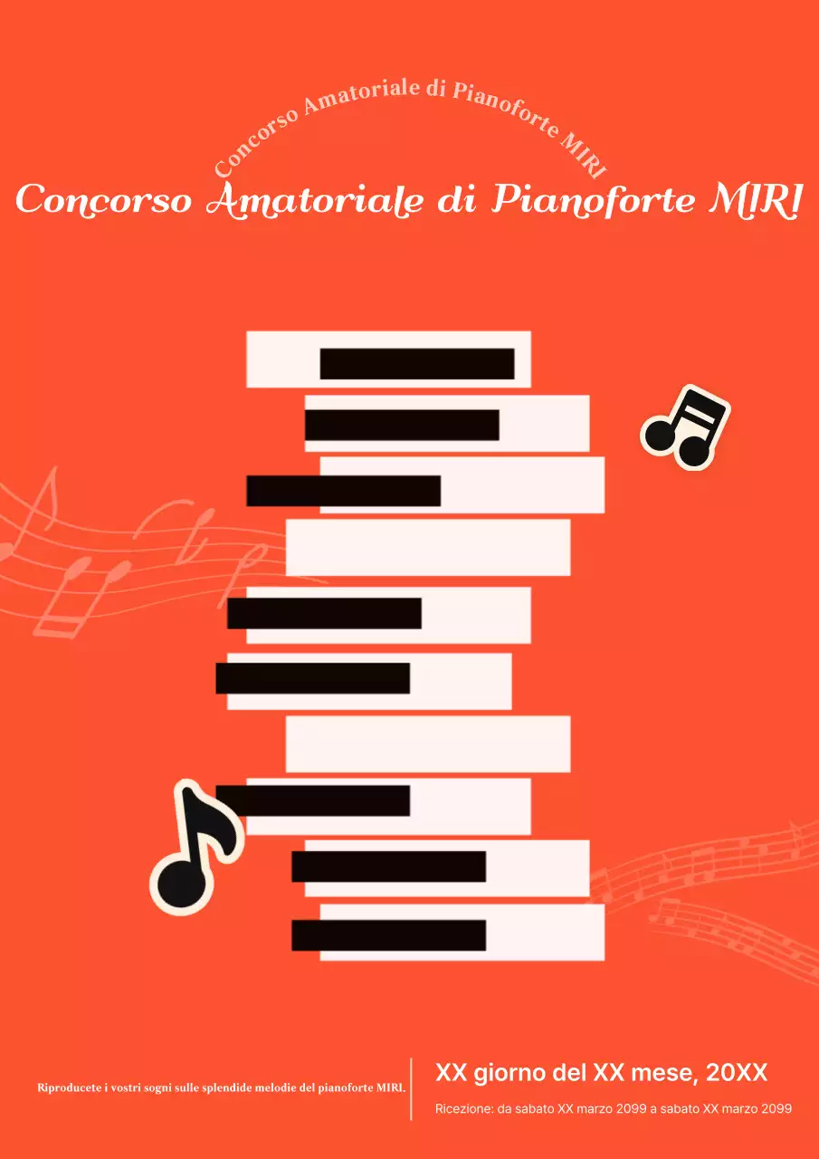 Guida al concorso musicale Orange Simple
