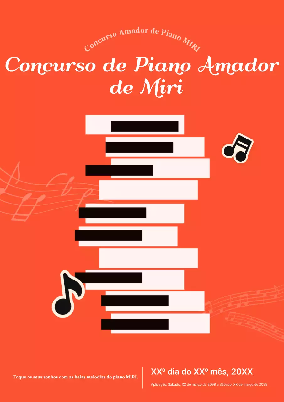Guia do Concurso Orange Simple Music