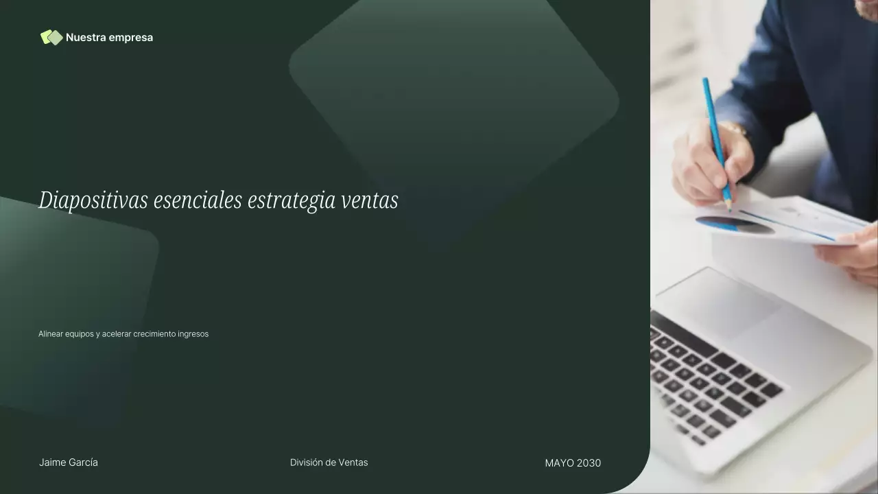 Presentación de ventas para profesionales ecológicos
