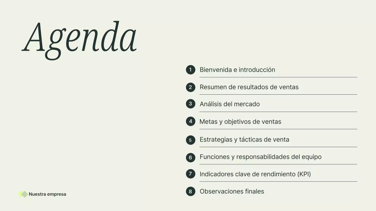 Presentación de ventas para profesionales ecológicos