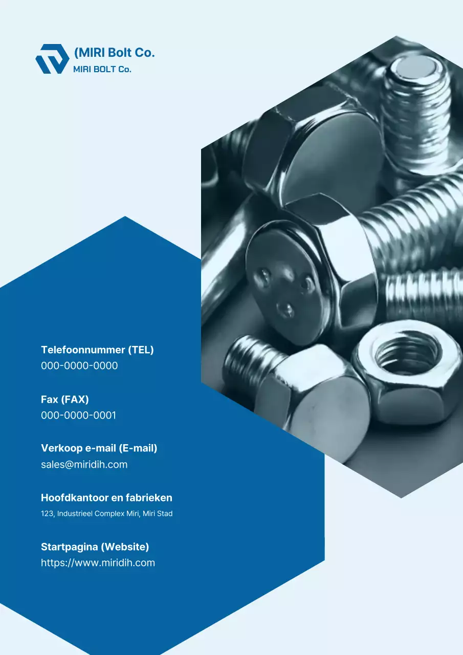 Introductie van Sky Blue Clean Industrial Products