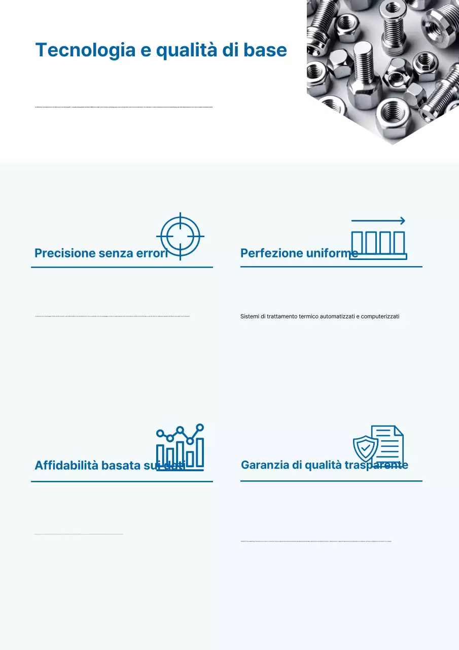 Presentazione dei prodotti industriali Sky Blue Clean