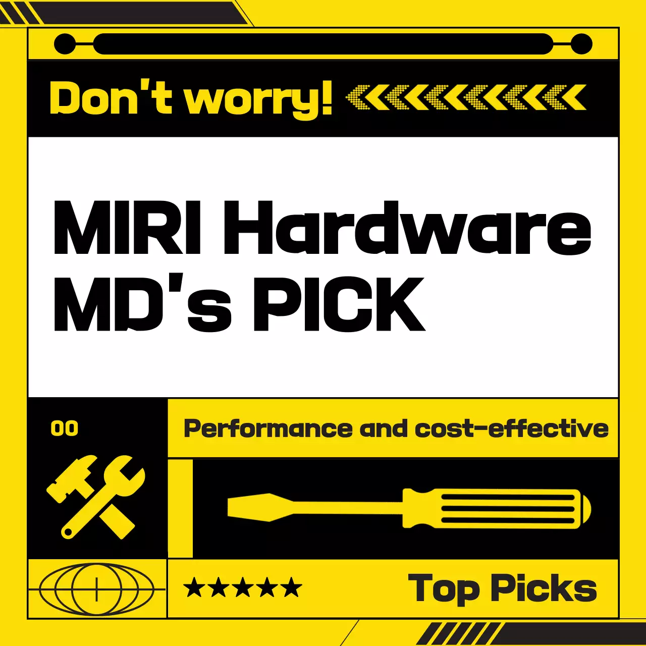 Anúncio promocional de produto retrô amarelo