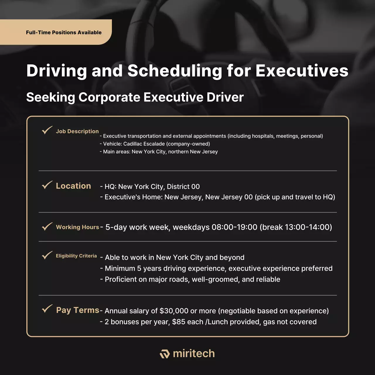 Recrutamento Black Clean