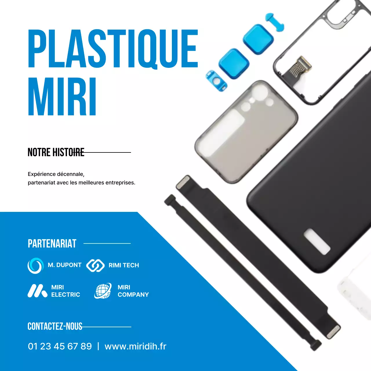 Publicité pour Blue Modern Electronics