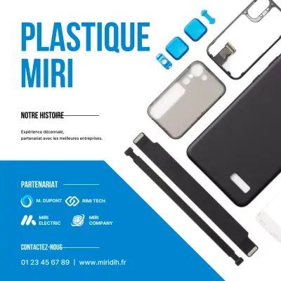 Publicité pour Blue Modern Electronics