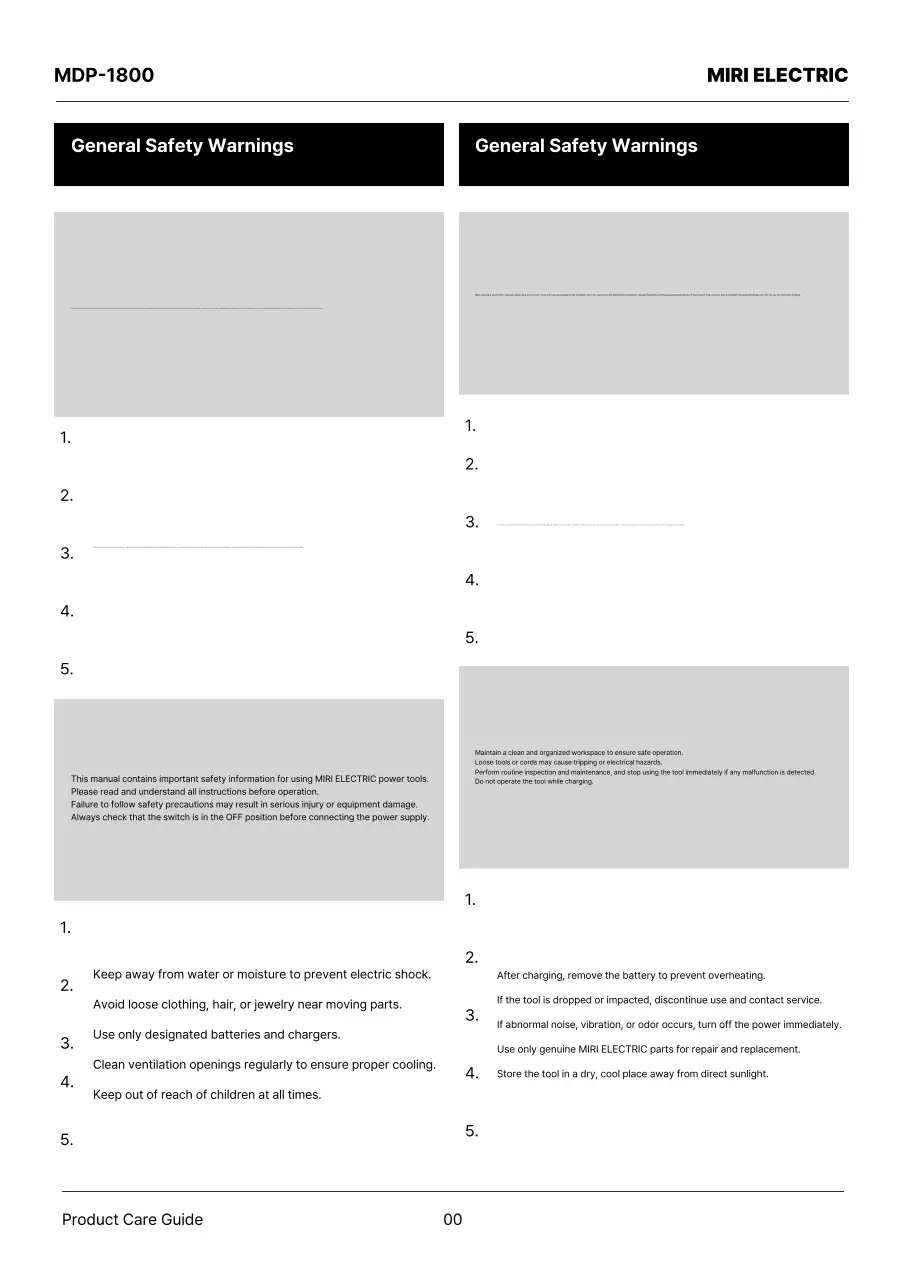 Manual Bor Listrik Gray Simple