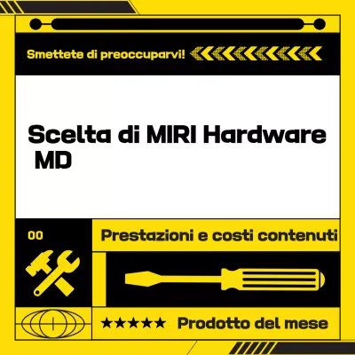 Pubblicità promozionale di un prodotto retrò giallo