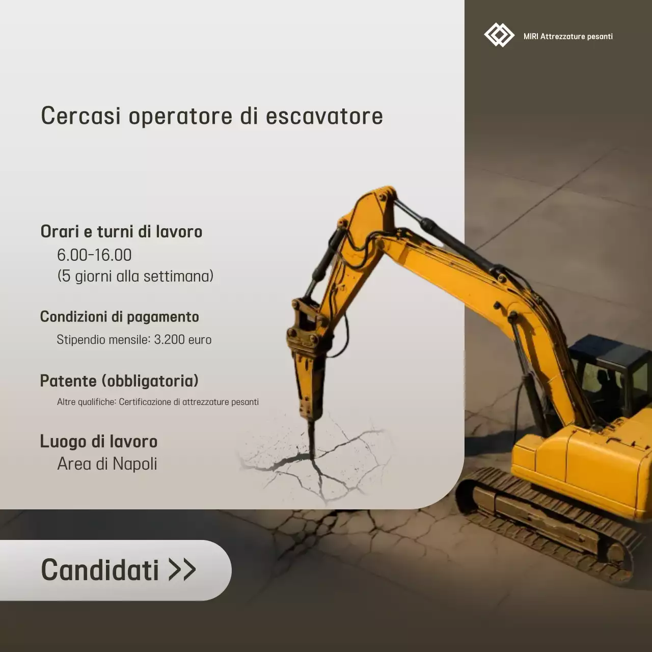 Brown Simple Recruitment