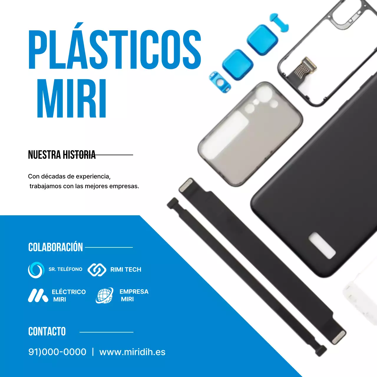 Anuncio de Blue Modern Electronics