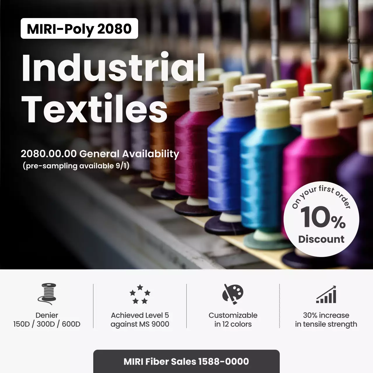 colourful modern textiles promotion