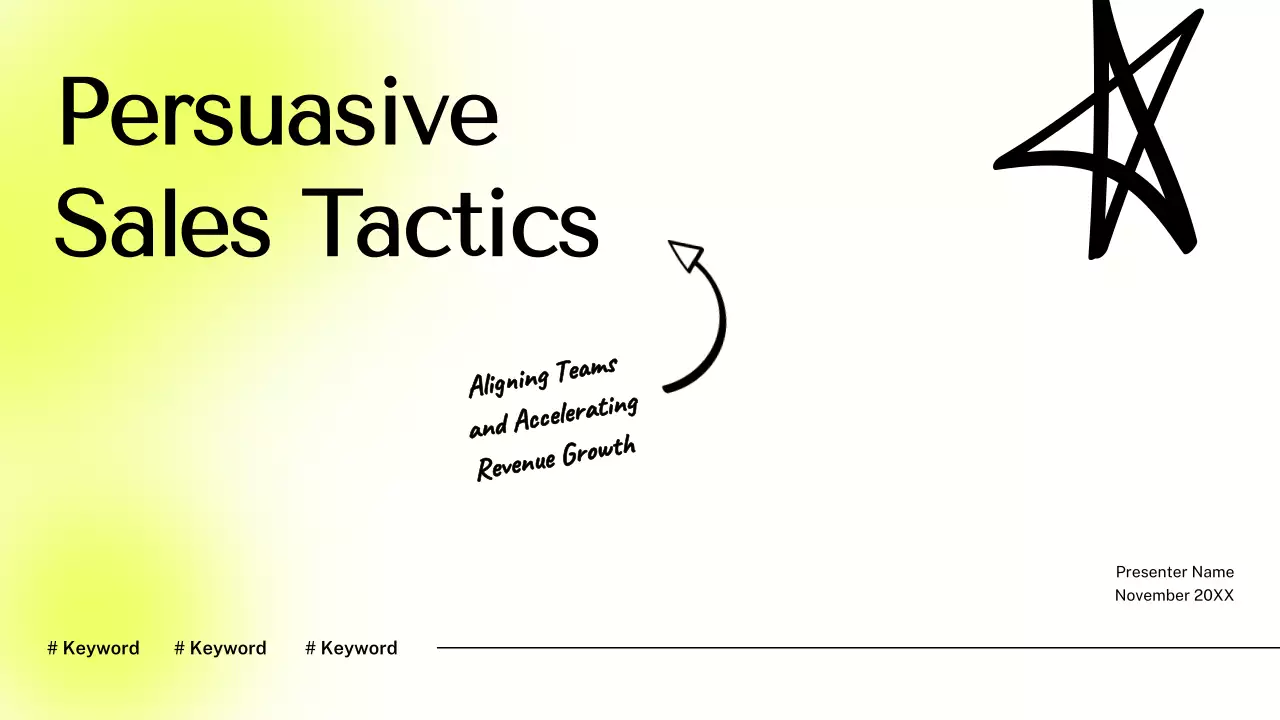 Yellow Modern Sales Presentation