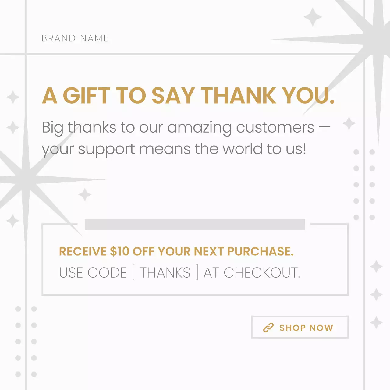 Minimalist Elegant Winter Holiday Promotion for Social Media