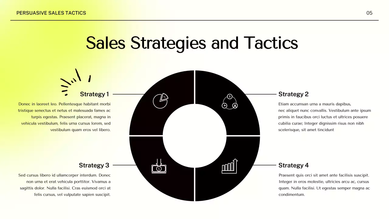 Yellow Modern Sales Presentation