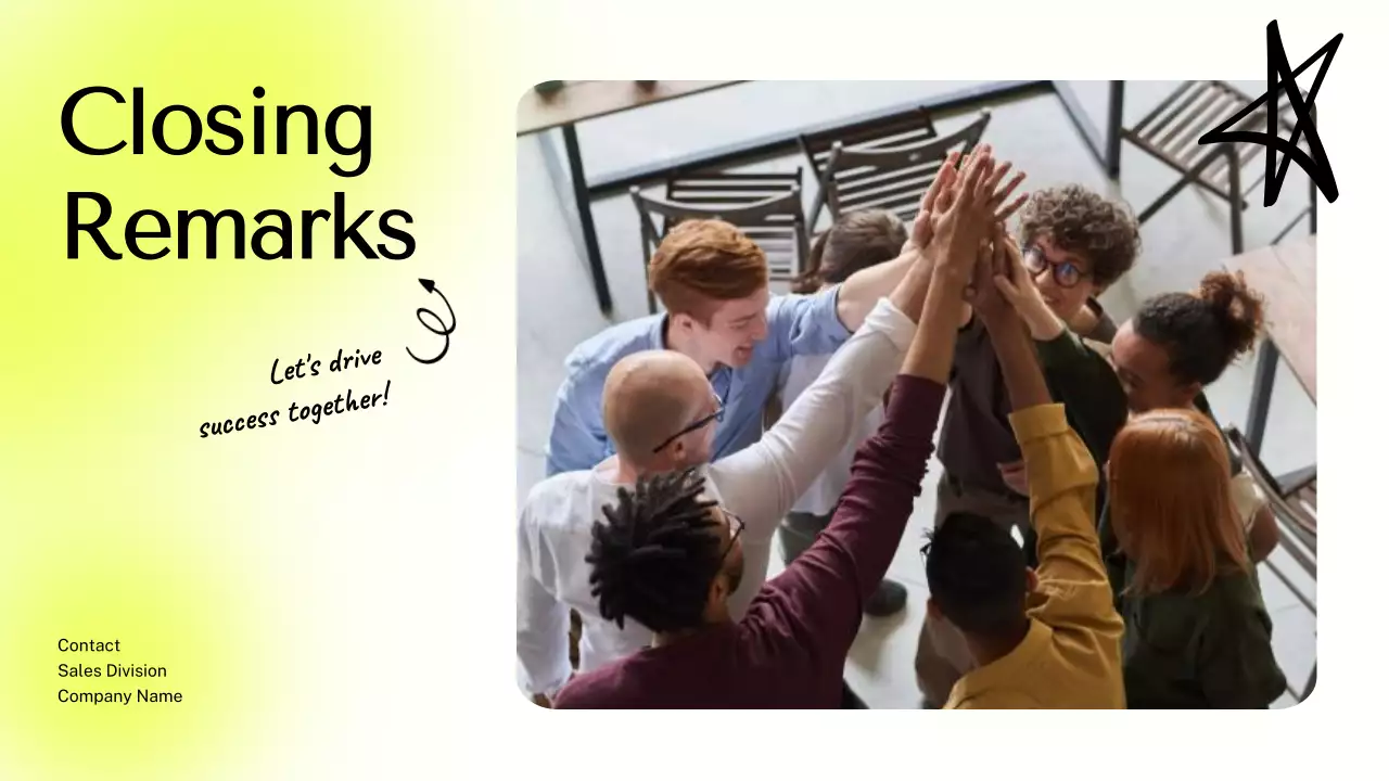 Yellow Modern Sales Presentation