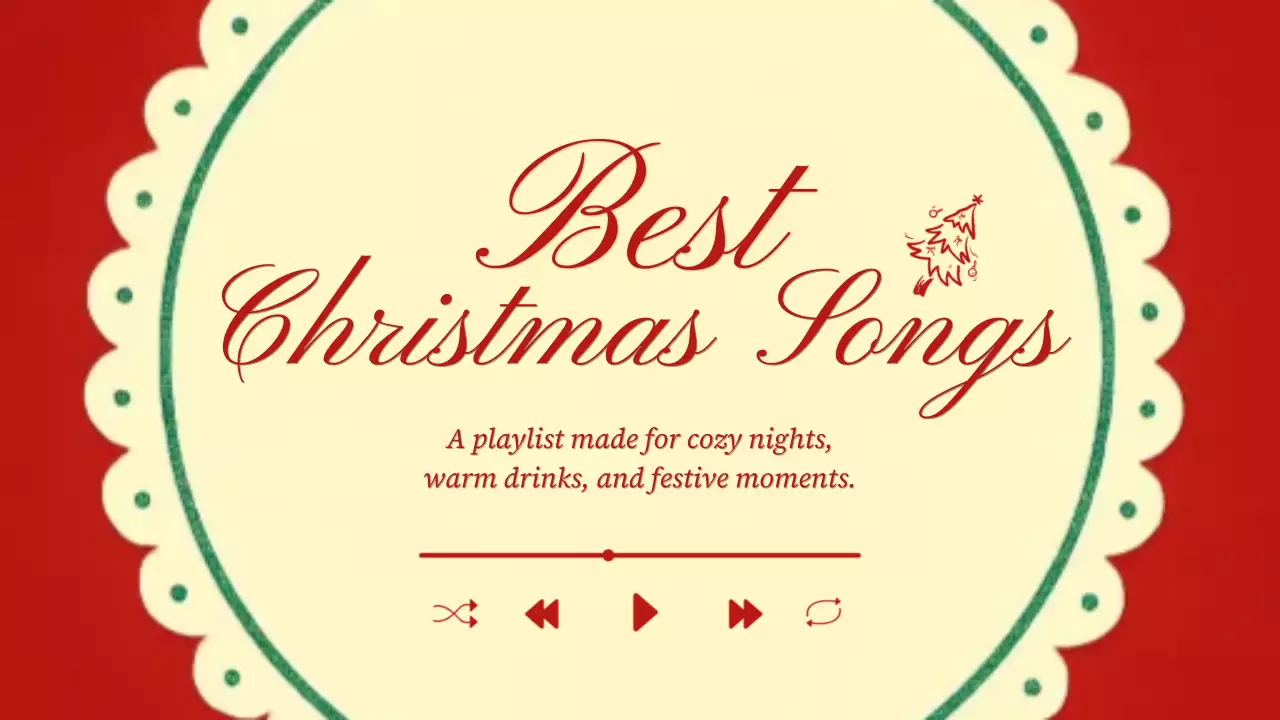 Red Vintage Christmas Playlist
