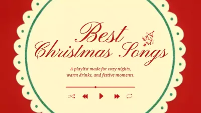 Red Vintage Christmas Playlist