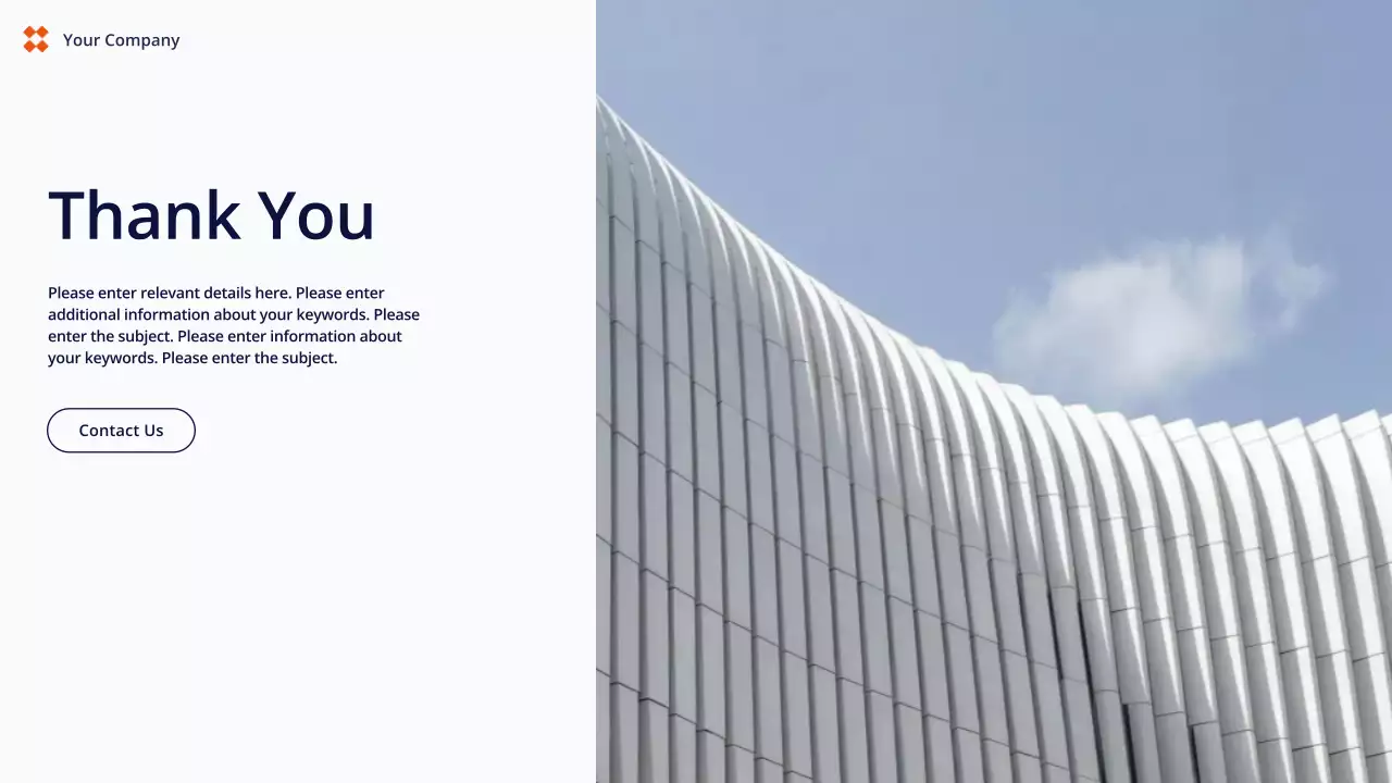 White Simple Content Presentation