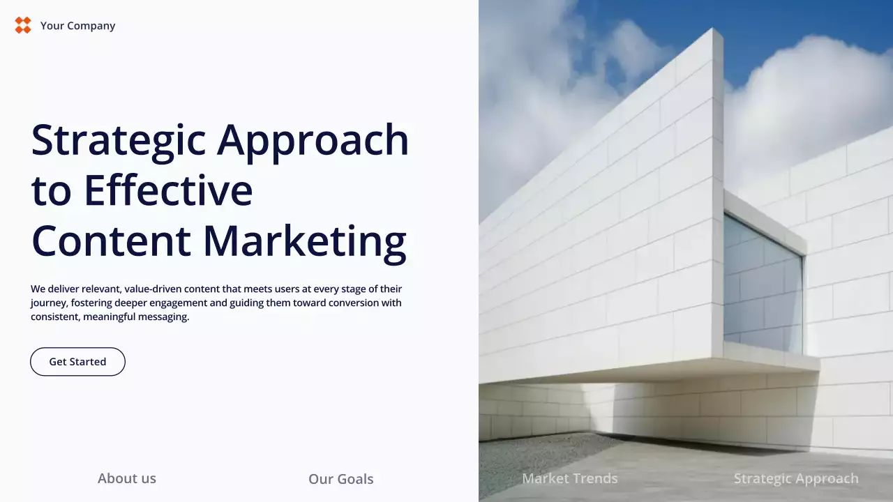 White Simple Content Presentation