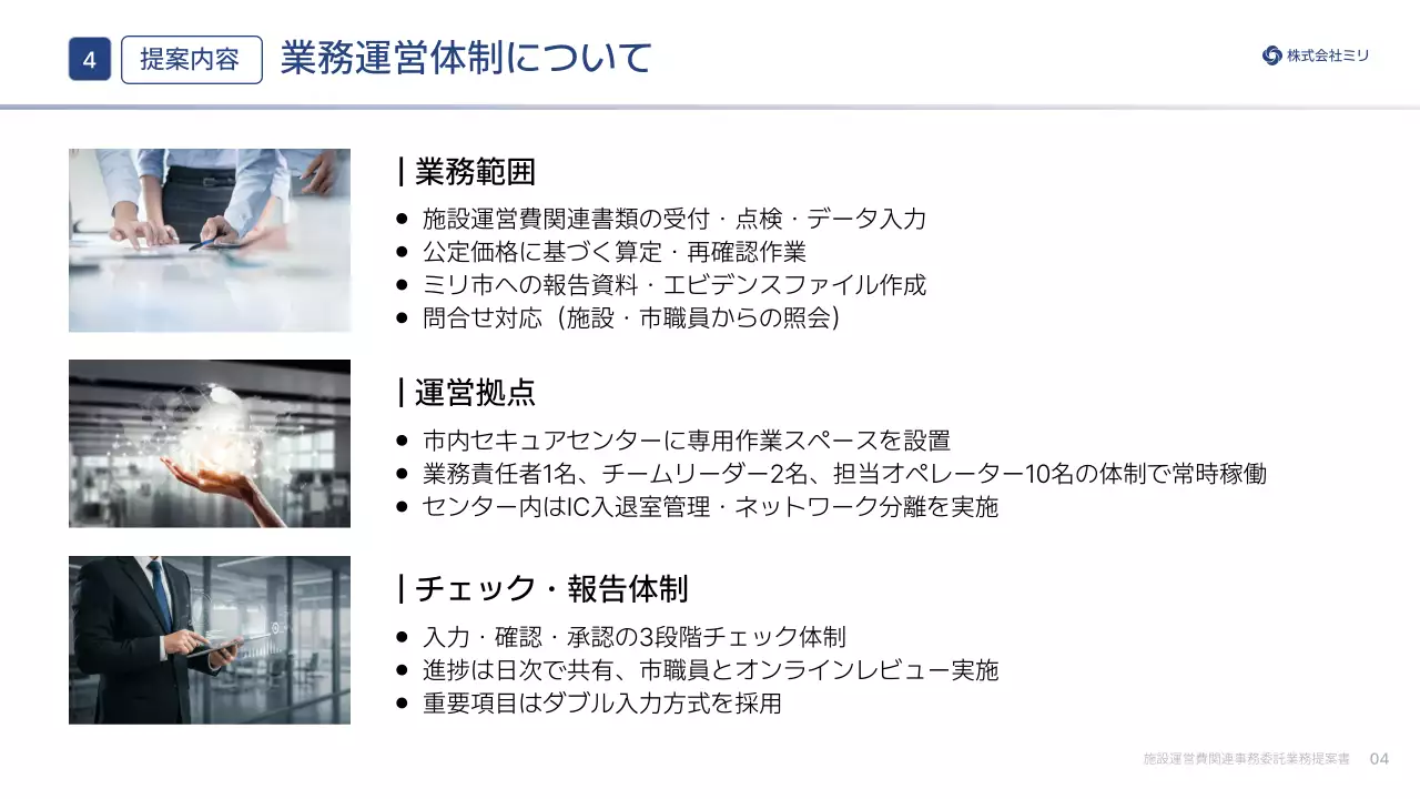 白黒シンプル ビジネス 提案書 プレゼンテーション