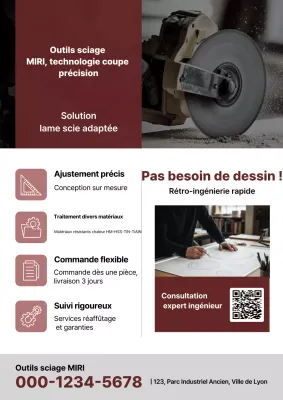 Publicité du fabricant Red Modern