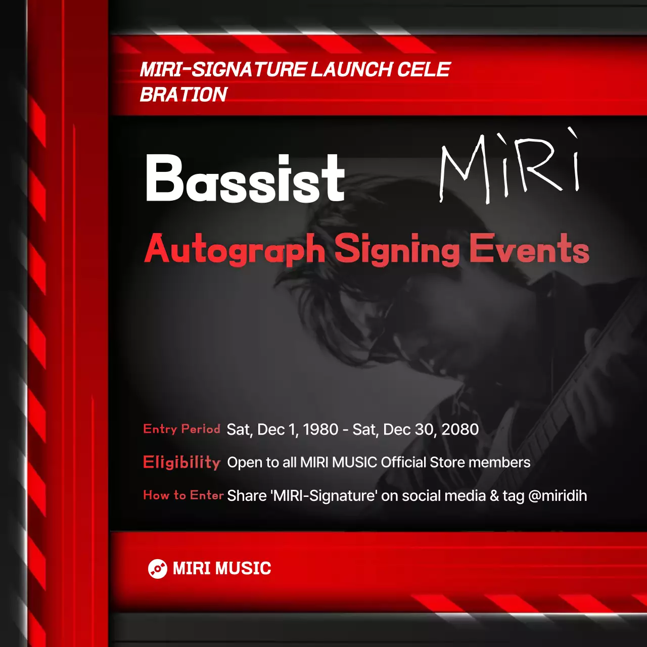 Khuyến mãi sự kiện âm nhạc hiện đại Red