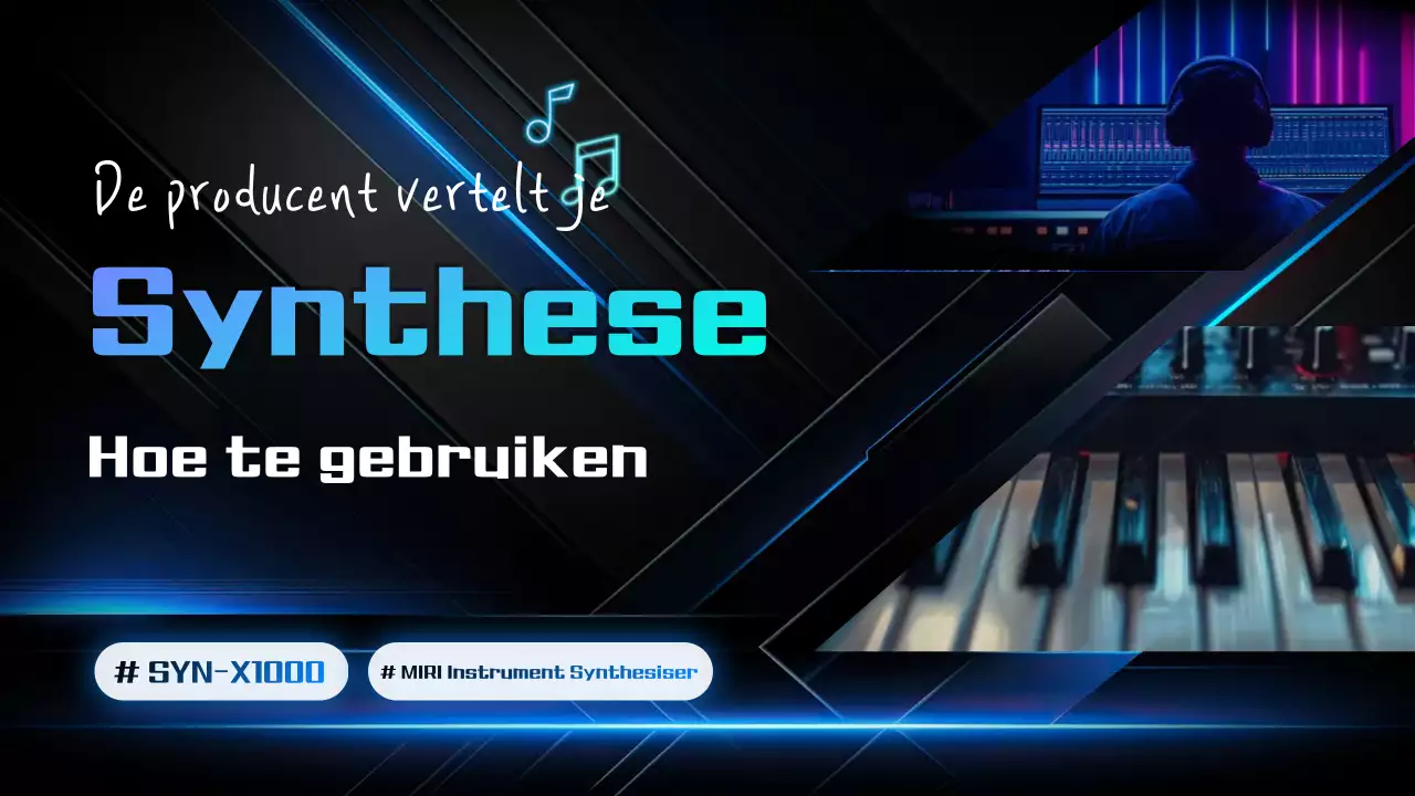 Blue Modern Music Gebruikershandleiding