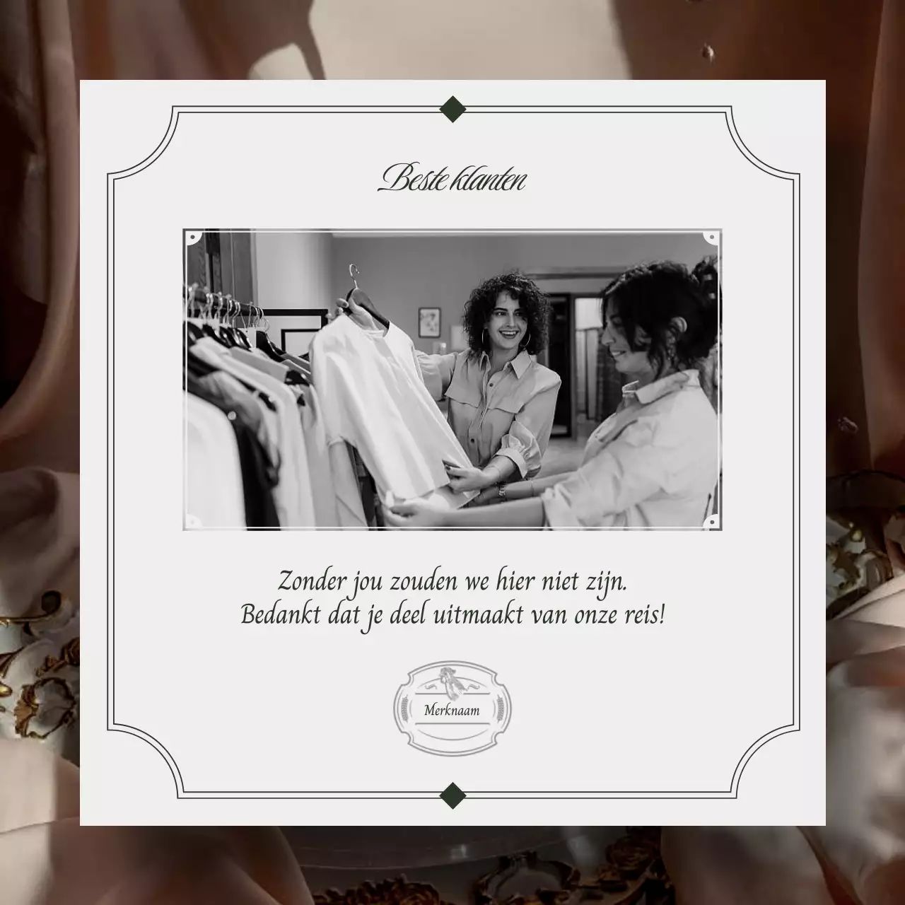 Grijs en groen minimalistisch nieuwjaarsgroet social media plein