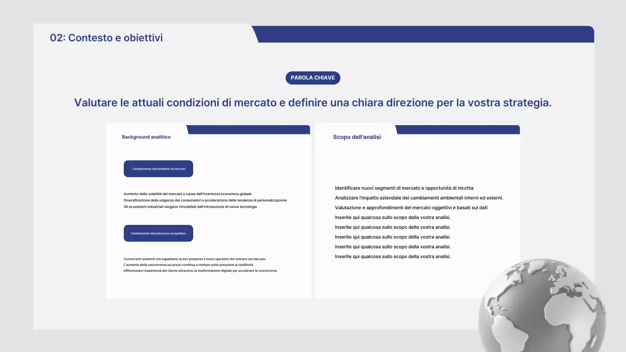 Rapporto di analisi di mercato Gray Neat