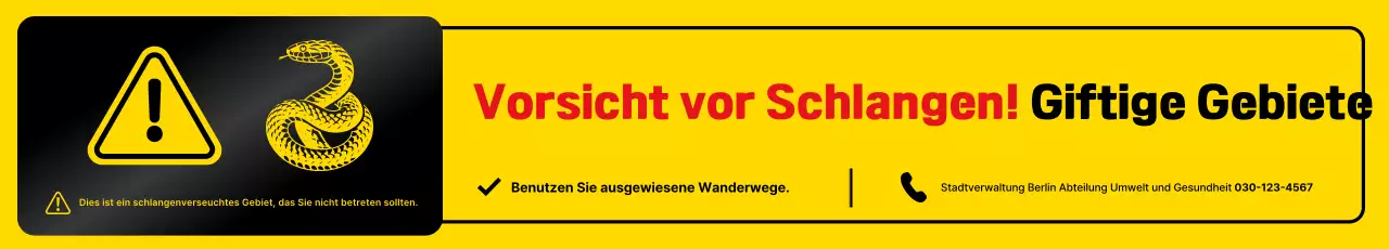 Sicherheitshinweise für einfache Gefahrenstellen (gelb)