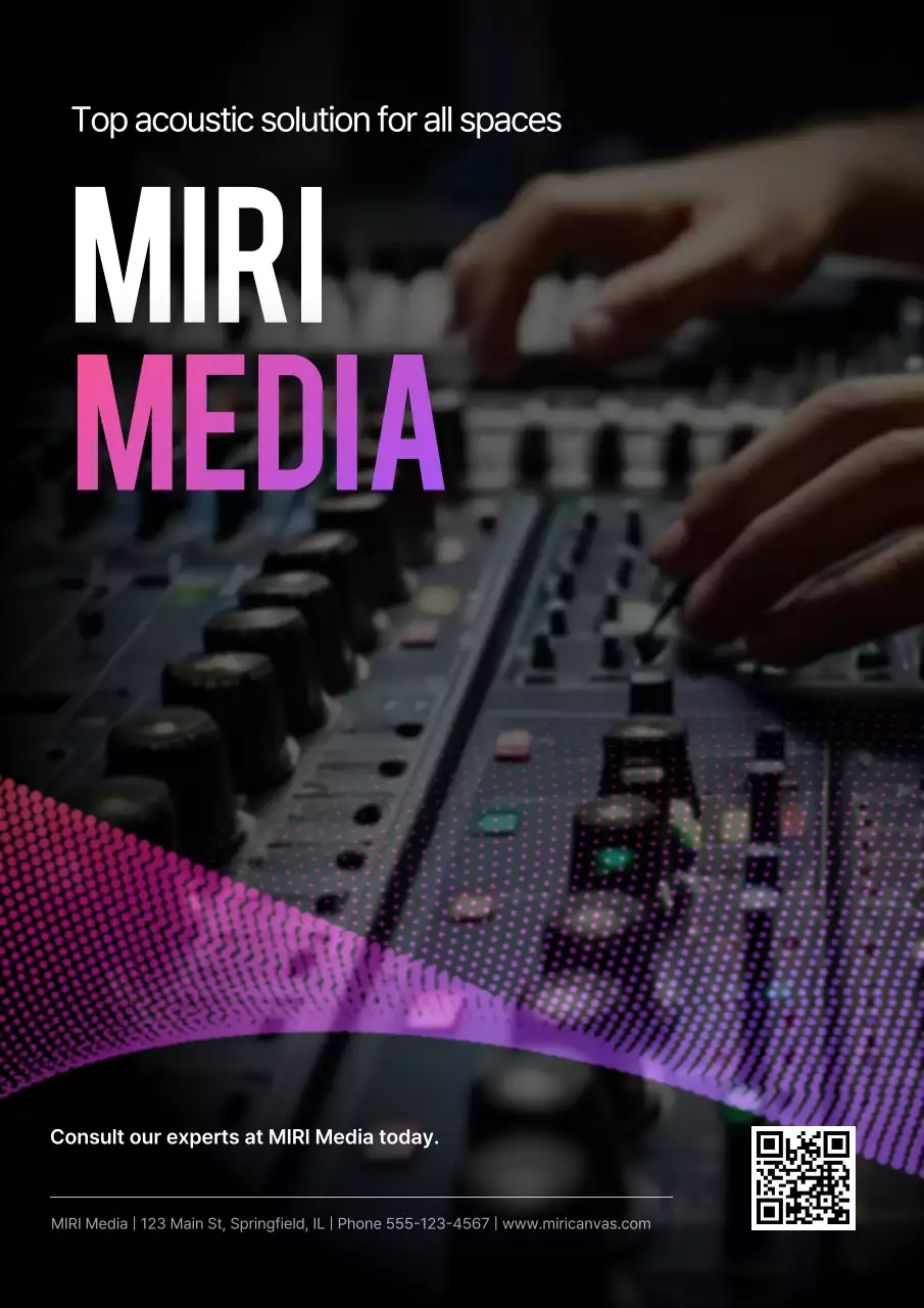 Quảng cáo Black Modern Sound