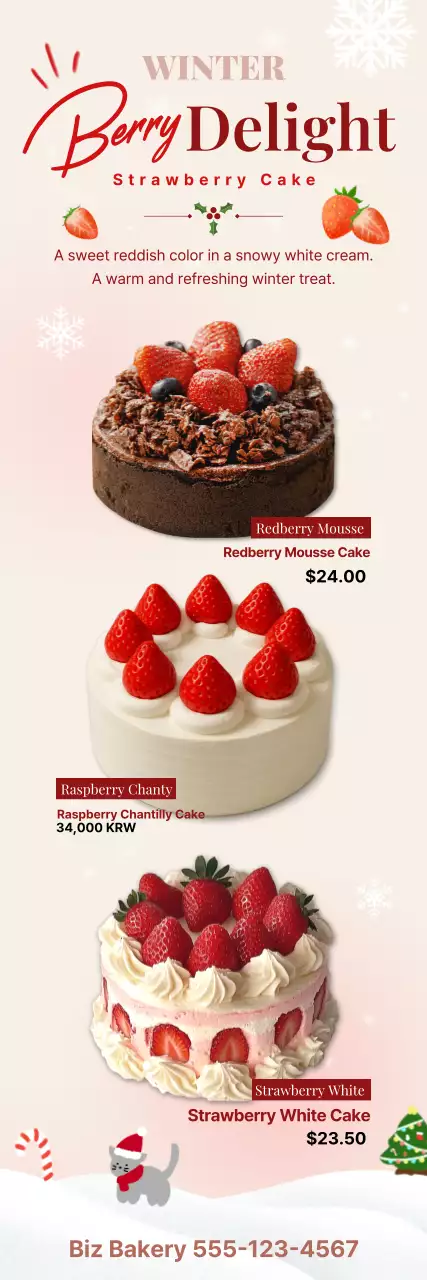 Promoção de Bolo Rosa para Bebê