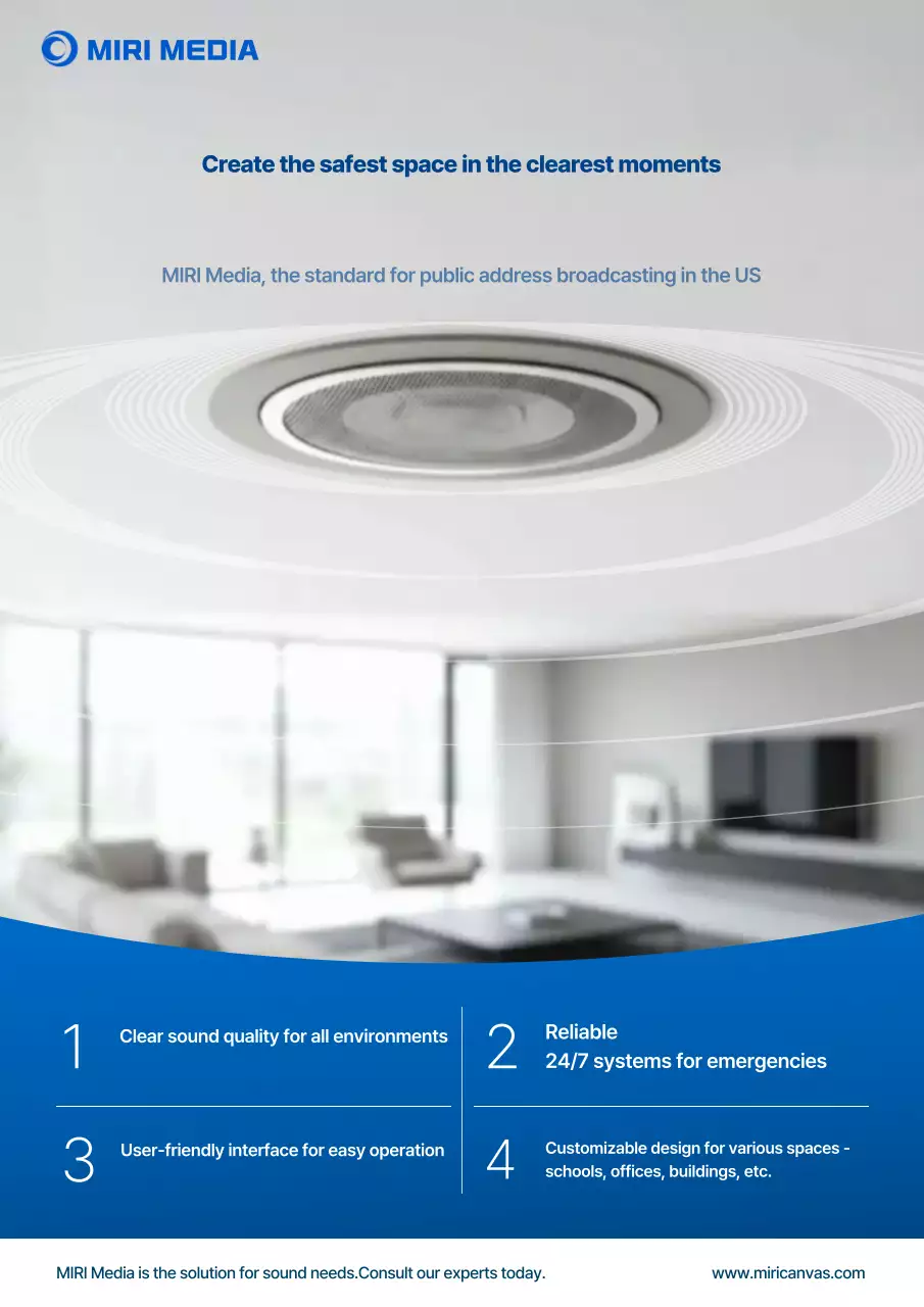 Khuyến mãi Hệ thống Phát thanh Hiện đại Trắng