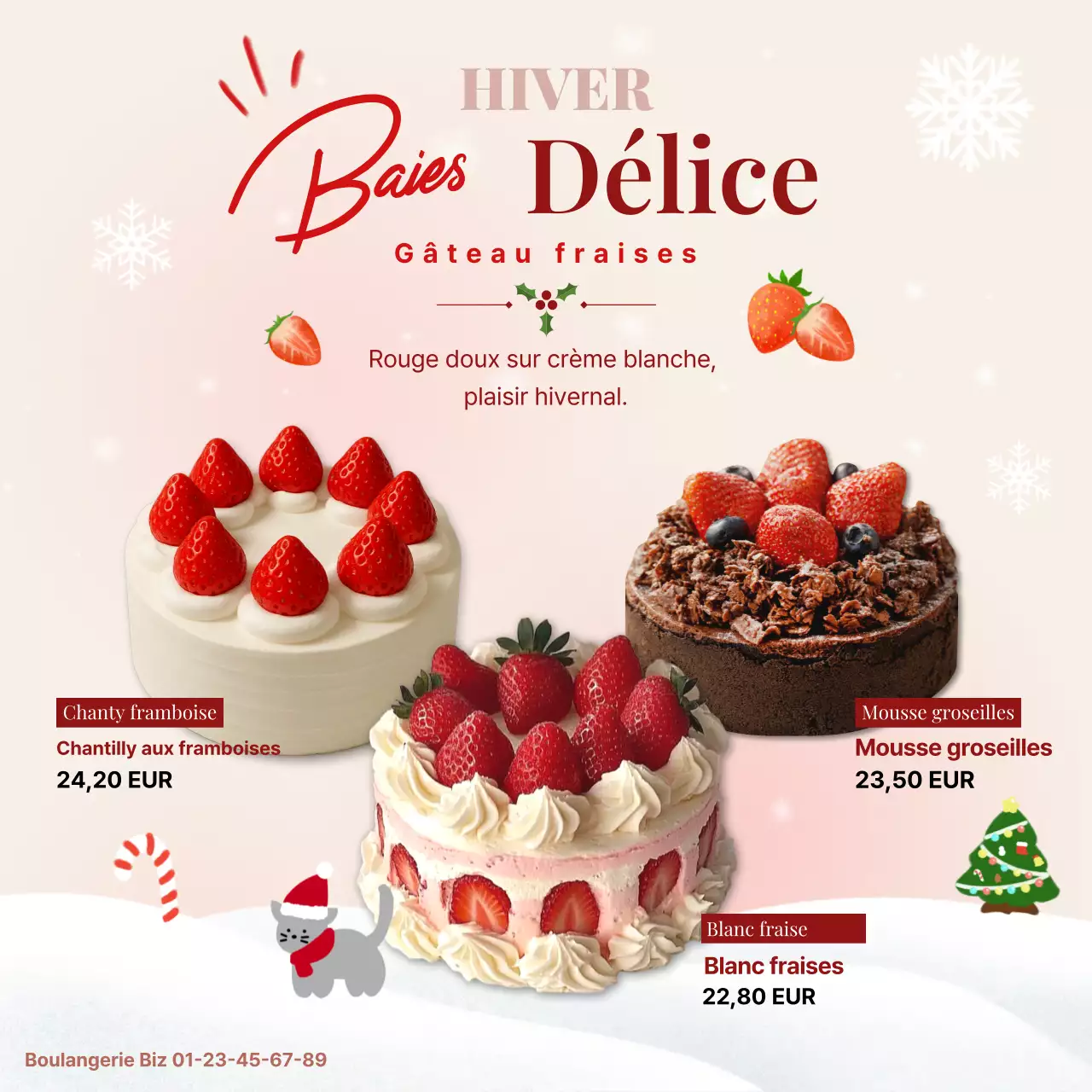 Promotion du gâteau rose pour bébé