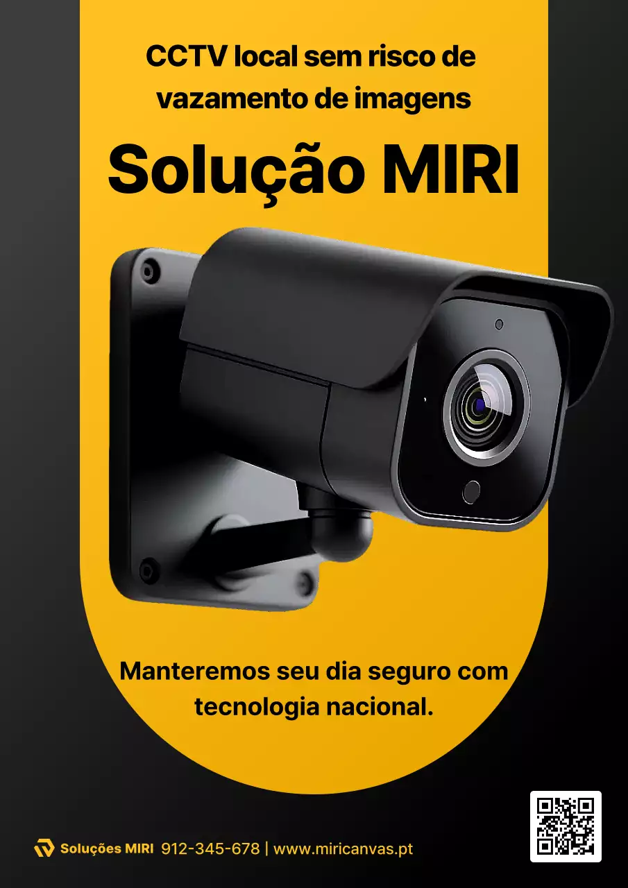 Anúncio de segurança moderna da Orange