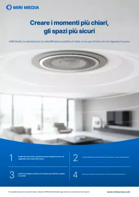 Promozione del sistema di trasmissione moderno bianco