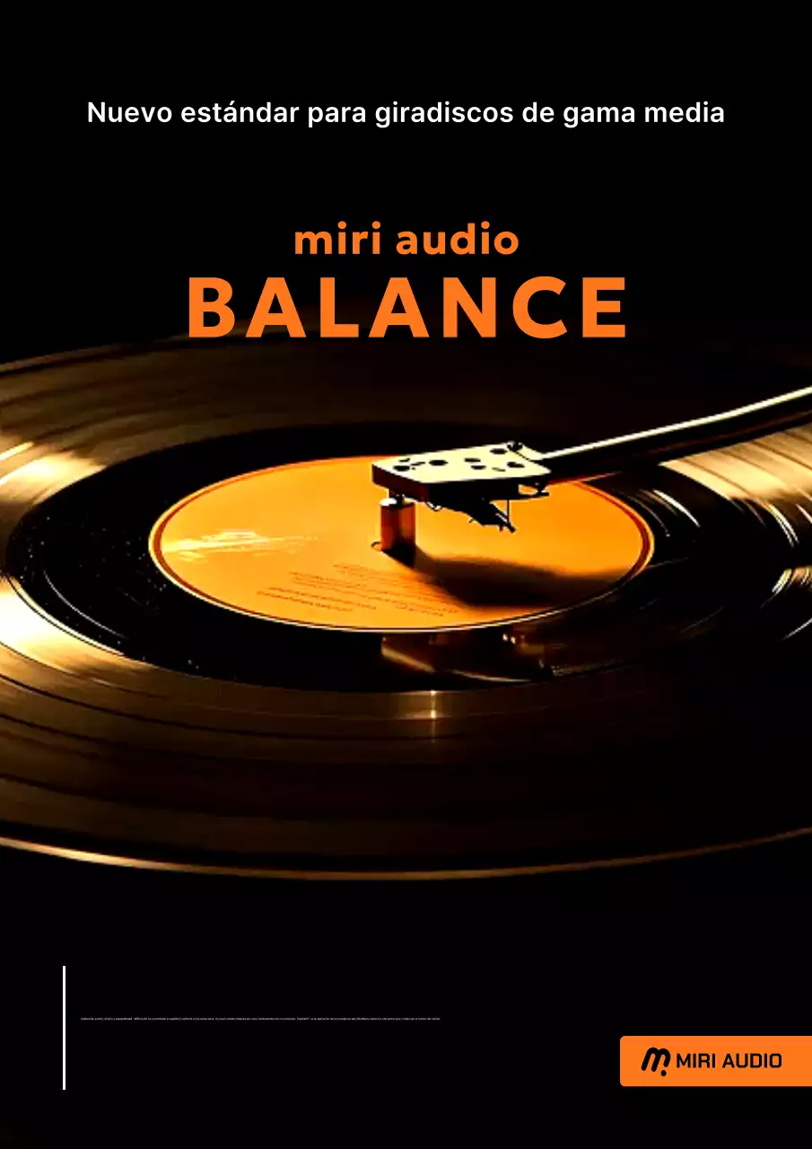 Anuncio de Orange Modern Audio