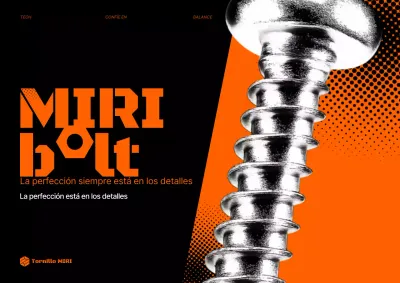 Anuncio de Bolt con un diseño gráfico intenso y sencillo