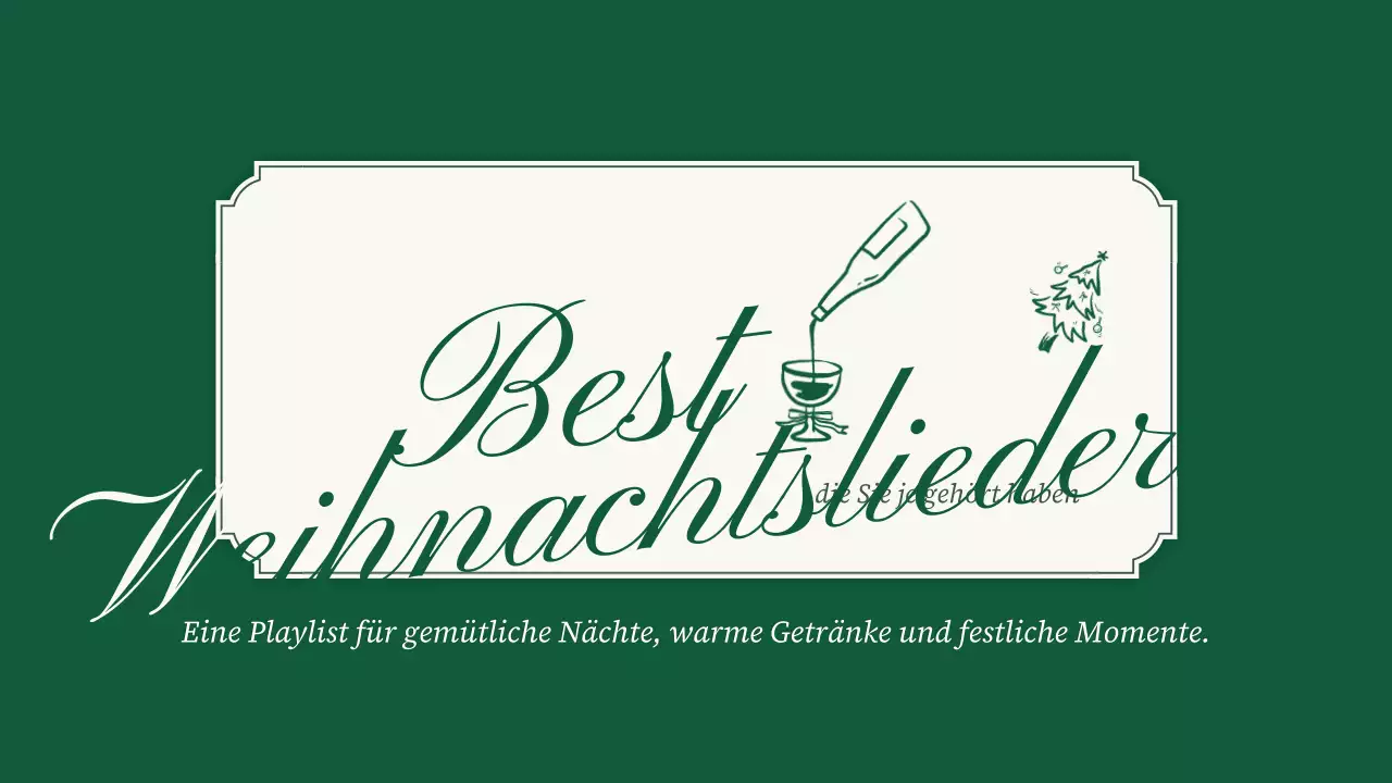 Grüne klassische Weihnachts-Playlist (YouTube-Vorschaubild)