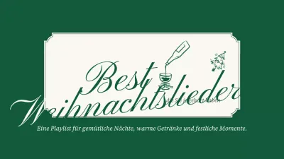 Grüne klassische Weihnachts-Playlist (YouTube-Vorschaubild)