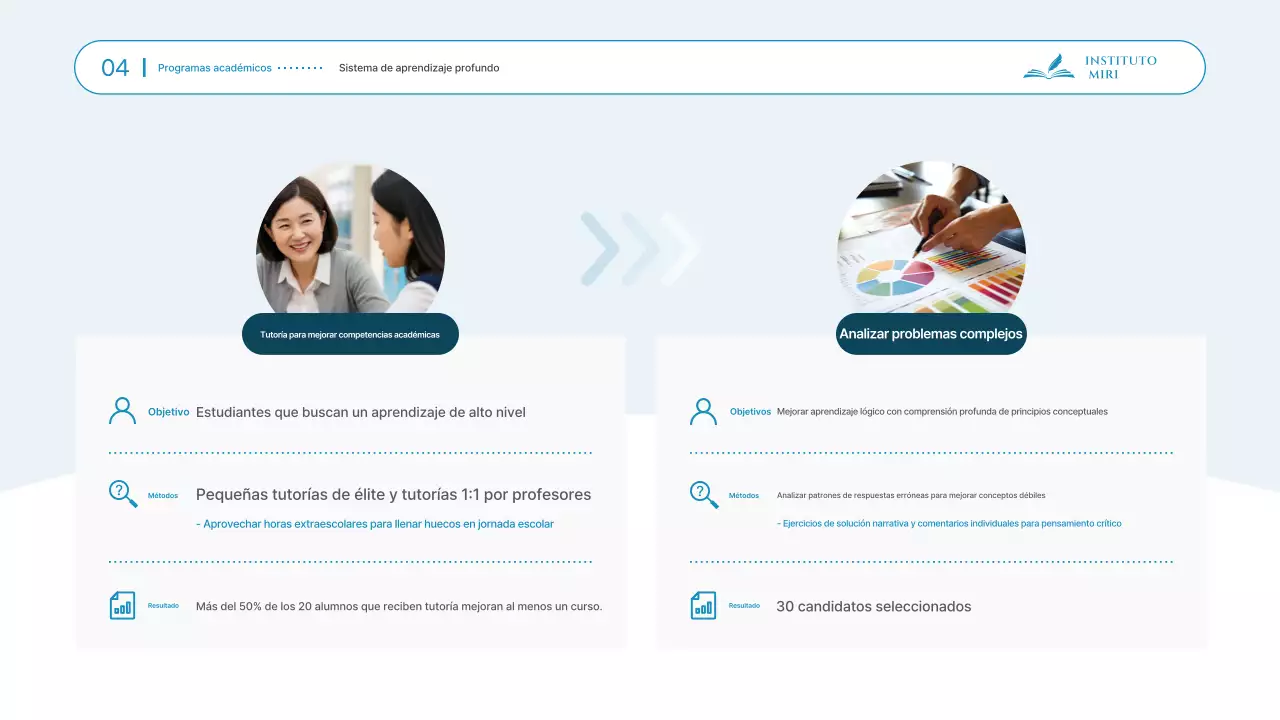 Materiales de presentación para la sesión informativa de ingreso a la escuela secundaria, limpia y de color azul celeste.