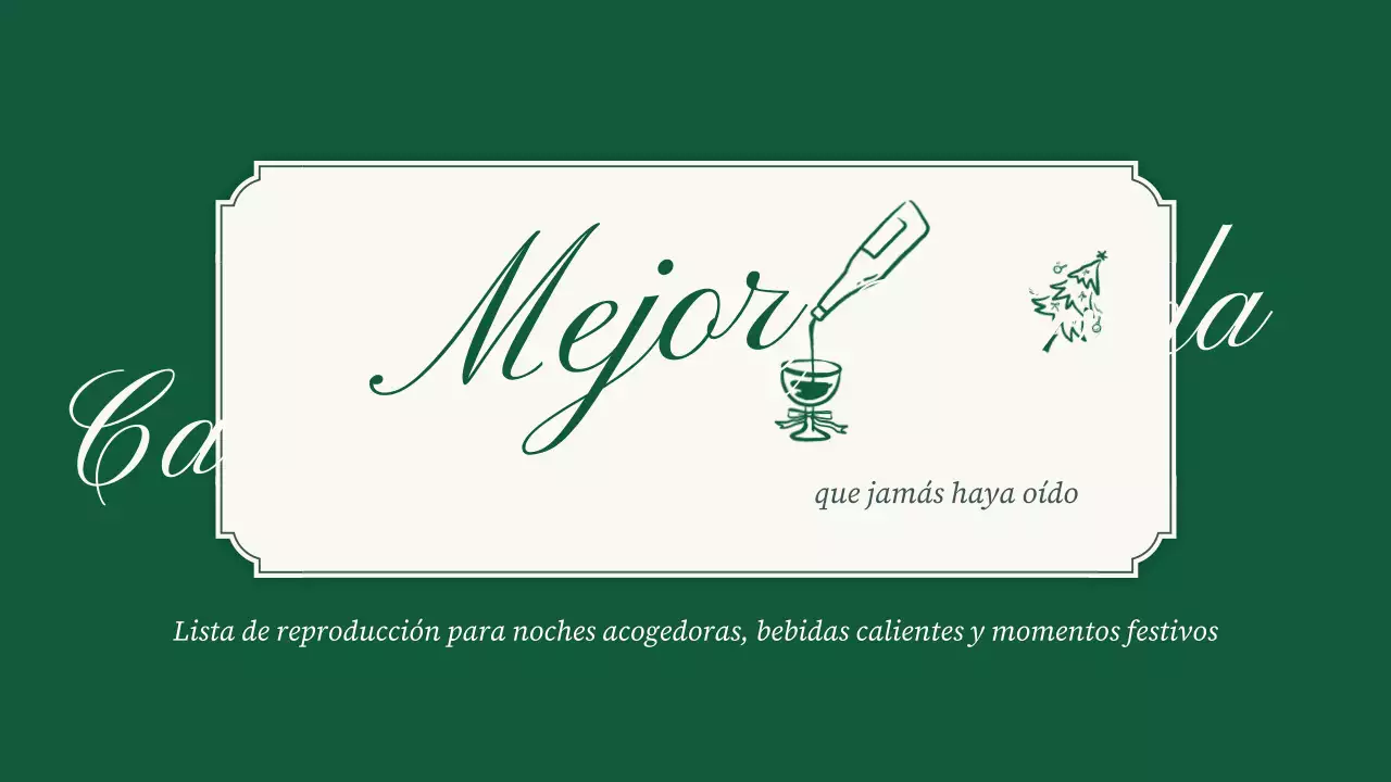 Miniatura de YouTube de la lista de reproducción navideña clásica verde