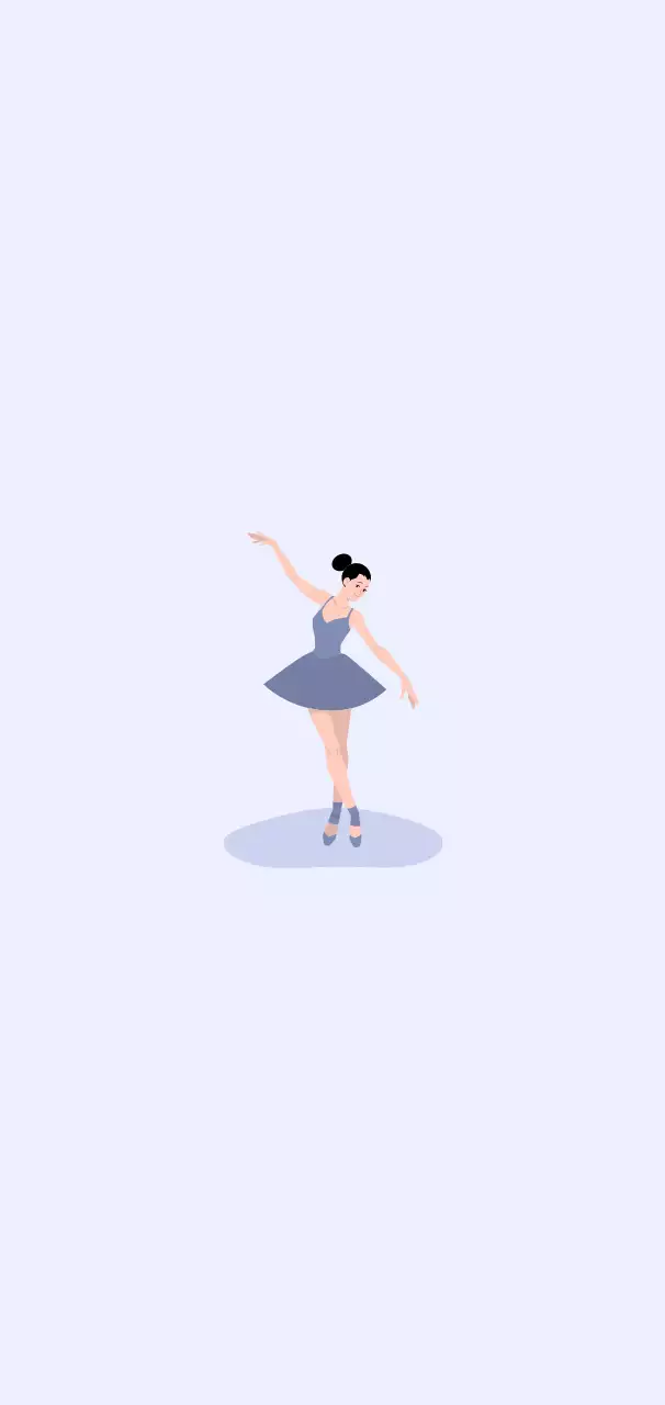 연보라 미니멀 발레 예술