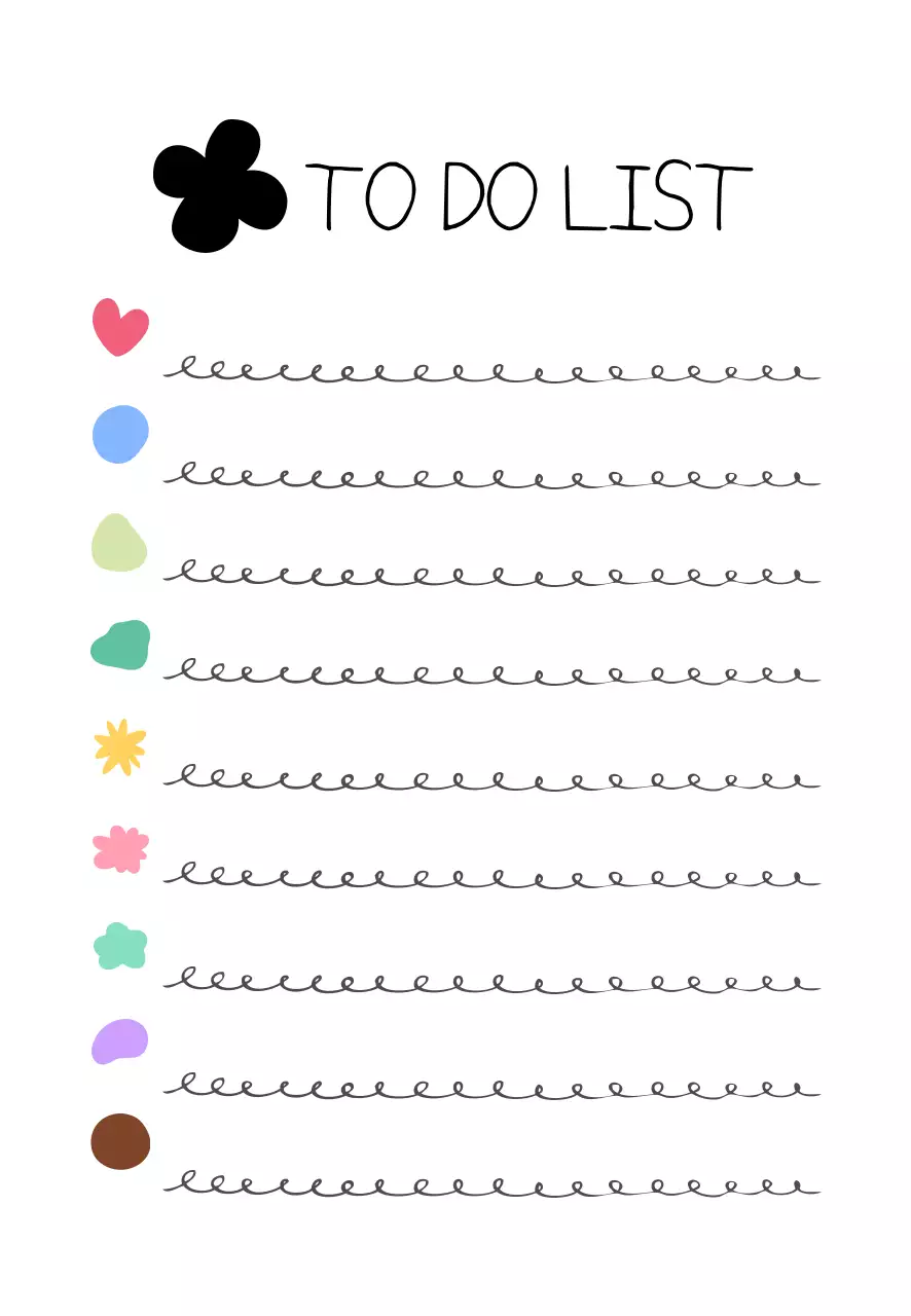 흰색 심플 생활 다이어리