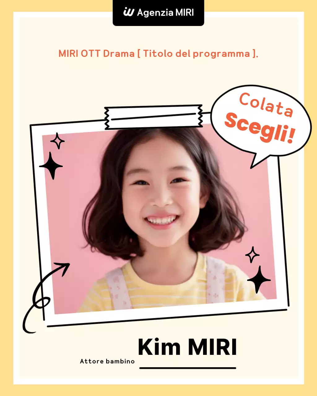 Promozione del dramma Yellow Baby